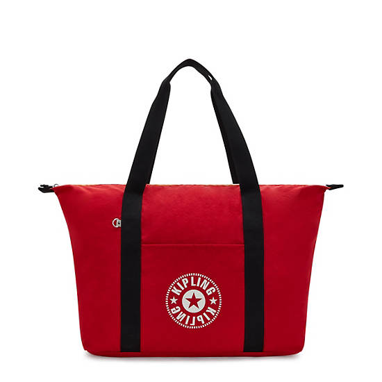 Kipling Art Medium Lite Toteväska Vinröda | SE 1444PJ